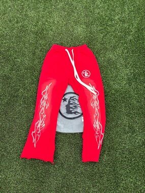 *BRAND NEW* RED HELLSTAR SWEATPANTS